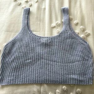 Forever 21 light purple/ lavender cropped tank top
